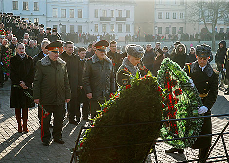 Память воинов-интернационалистов почтили в Минске