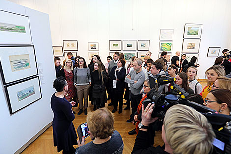 Exhibition by Lazar Khidekel in the National Art Museum of Belarus