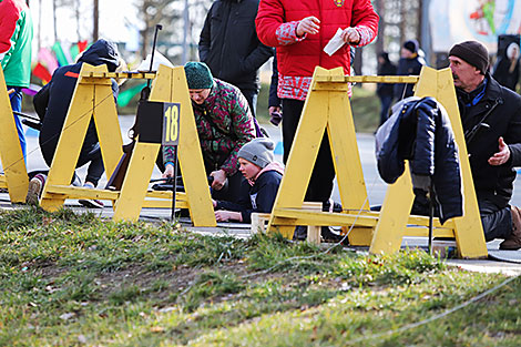 Snow Sniper biathlon tournament in Baranovichi District 