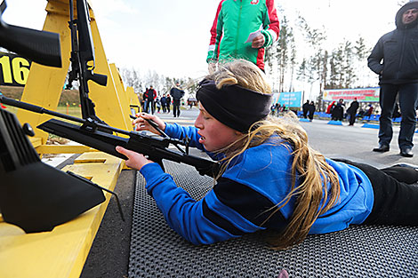 Snow Sniper biathlon tournament in Baranovichi District 