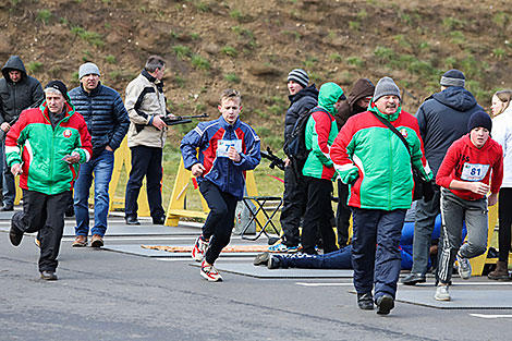 Snow Sniper biathlon tournament in Baranovichi District 