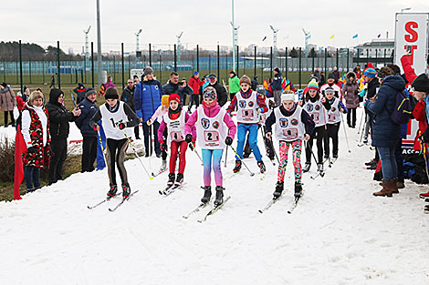 Snow Sniper biathlon tournament in Minsk