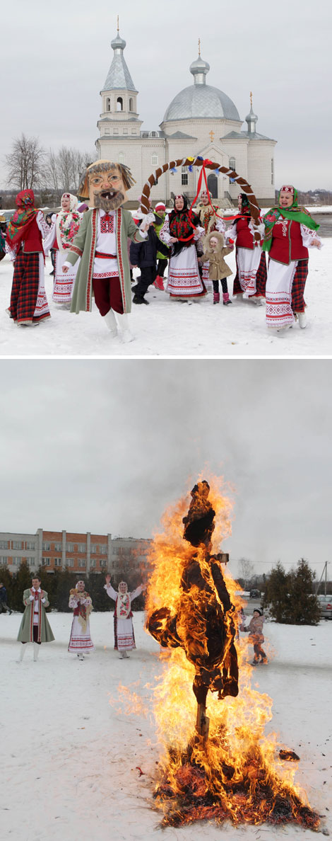 Maslenitsa in Mogilev