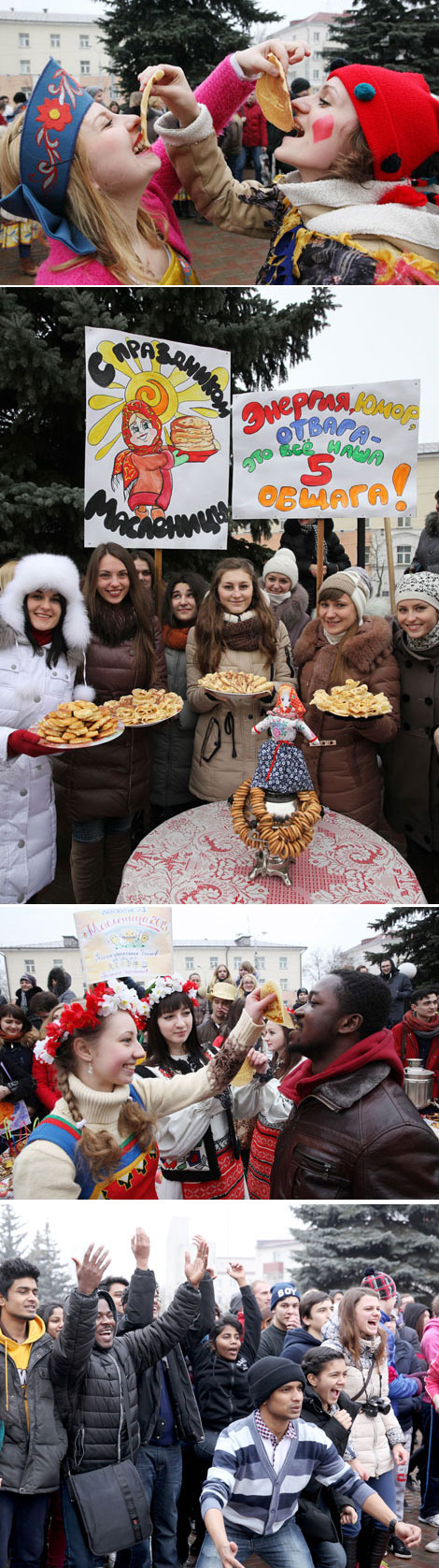 Maslenitsa in Vitebsk