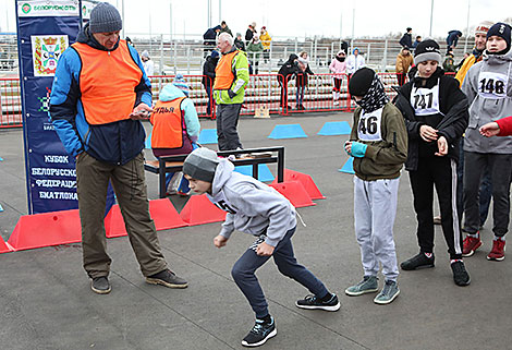 Snow Sniper biathlon tournament in Gomel