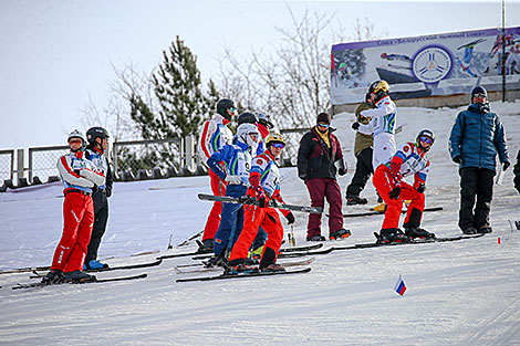 FIS Freestyle Ski World Cup Aerials in Raubichi