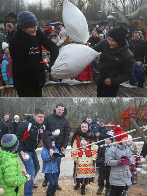 Maslenitsa in Korobchytsy