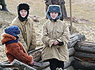 Reenactment show at Stalin Line 