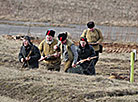 Reenactment show at Stalin Line 