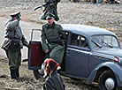 Reenactment show at Stalin Line 