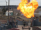 Reenactment show at Stalin Line 