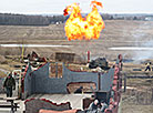 Reenactment show at Stalin Line 