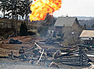 Reenactment show at Stalin Line 