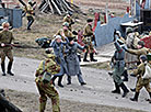 Reenactment show at Stalin Line 