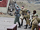 Reenactment show at Stalin Line 