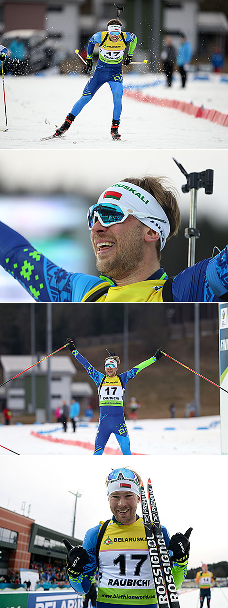 Belarusian Sergei Bocharnikov victorious in Men Super Sprint Final in Raubichi