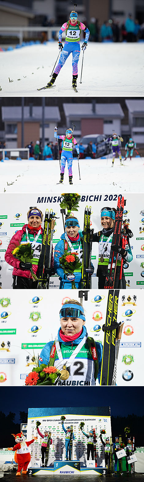 Russia’s Evgeniya Pavlova clinches gold of IBU OECH in Raubichi