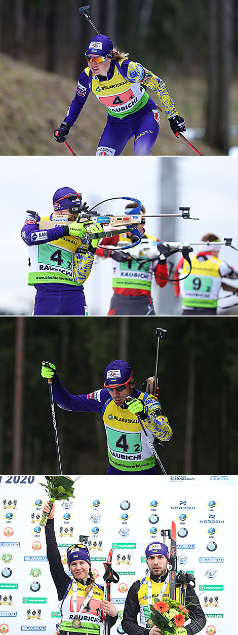 Ruslan Tkalenko and Anastasiya Merkushyna (Ukraine) 
