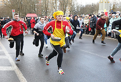 Maslenitsa celebrations in Polotsk