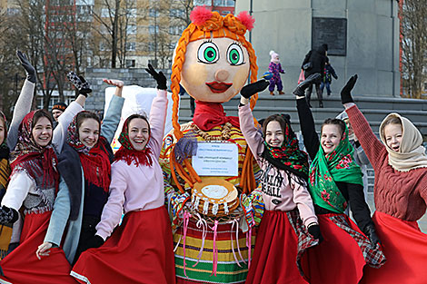 Maslenitsa in Polotsk