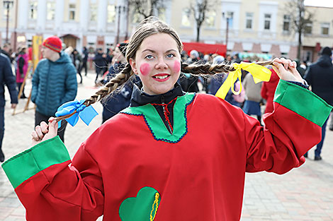 Maslenitsa celebrations in Polotsk