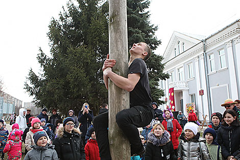 Maslenitsa celebrations in Gomel District