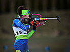 Belarus' Iryna Kryuko wins IBU OECH Women Sprint Bronze