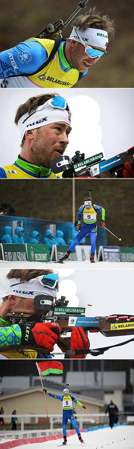 Belarus' Sergei Bocharnikov wins IBU OECH Men 12.5K Pursuit Gold