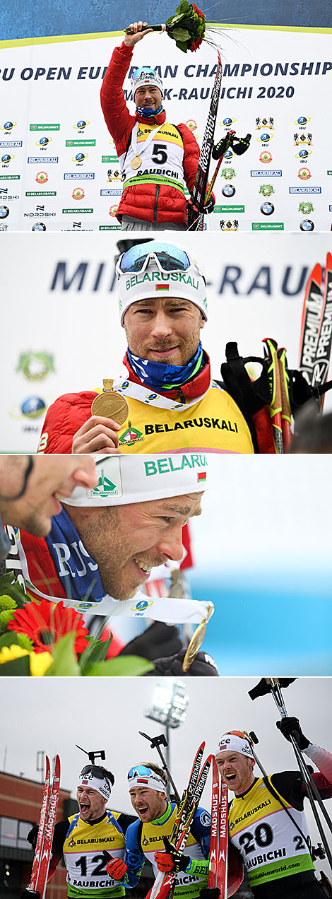 Belarus' Sergei Bocharnikov wins IBU OECH Men 12.5K Pursuit Gold