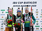 Sweden’s Elisabeth Hoegberg wins IBU Cup sprint in Raubichi