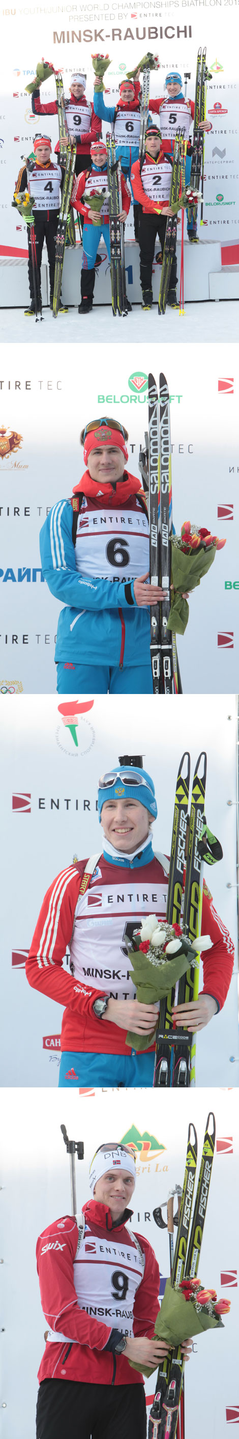 Champion Eduard Latypov (Russia), Vemund Gurigard (Norway), Alexander Povaritsyn (Russia)