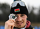 Белорус Максим Воробей стал вторым в спринте на этапе Кубка IBU в "Раубичах"