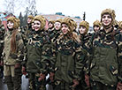 One Day in the Army for pageant participants from Vitebsk