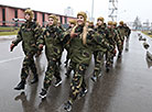 One Day in the Army for pageant participants from Vitebsk