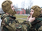 One Day in the Army for pageant participants from Vitebsk