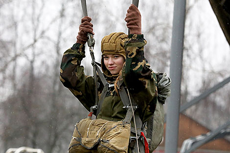 One Day in the Army for pageant participants from Vitebsk