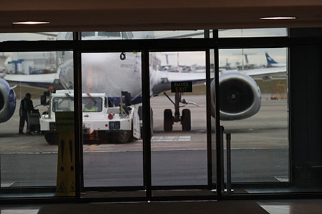 Screening at Minsk National Airport