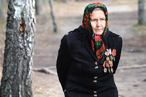 Митинг в память об узниках лагеря смерти 