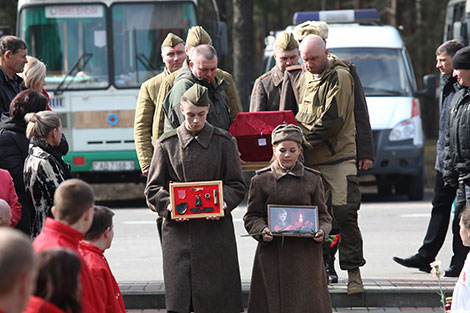 Commemorative meeting in Kalinkovichi District