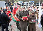 Митинг в память об узниках лагеря смерти "Озаричи"