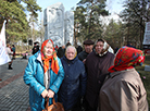 Мітынг у памяць аб вязнях лагера смерці "Азарычы" у Калінкавіцкім раёне