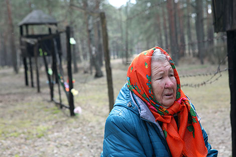 Мітынг у памяць аб вязнях лагера смерці 