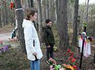 Митинг в память об узниках лагеря смерти "Озаричи"