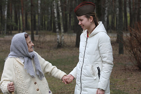 Мітынг у памяць аб вязнях лагера смерці 