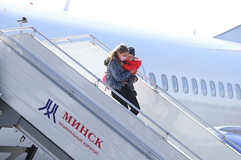 Screening at Minsk National Airport