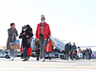 Screening at Minsk National Airport