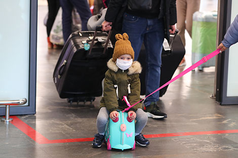 Screening at Minsk National Airport