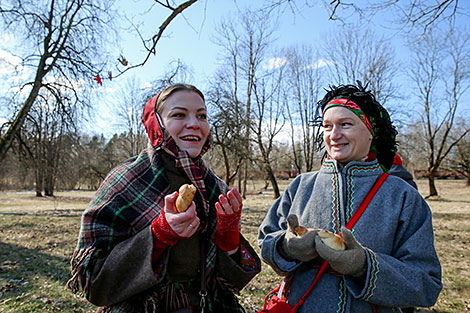 Calling of Spring rite in Vyazynka