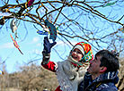 Calling of Spring rite in Vyazynka