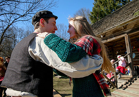 Calling of Spring rite in Vyazynka